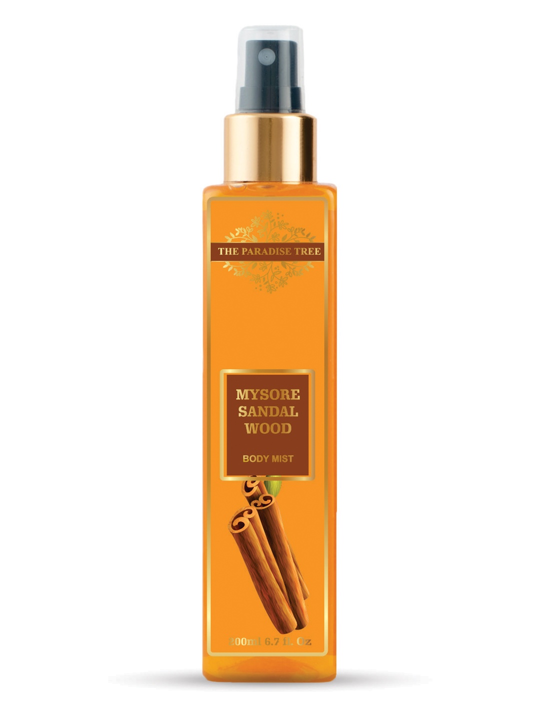 

The Paradise Tree Mysore Sandalwood Body Mist - 200 ml, Orange
