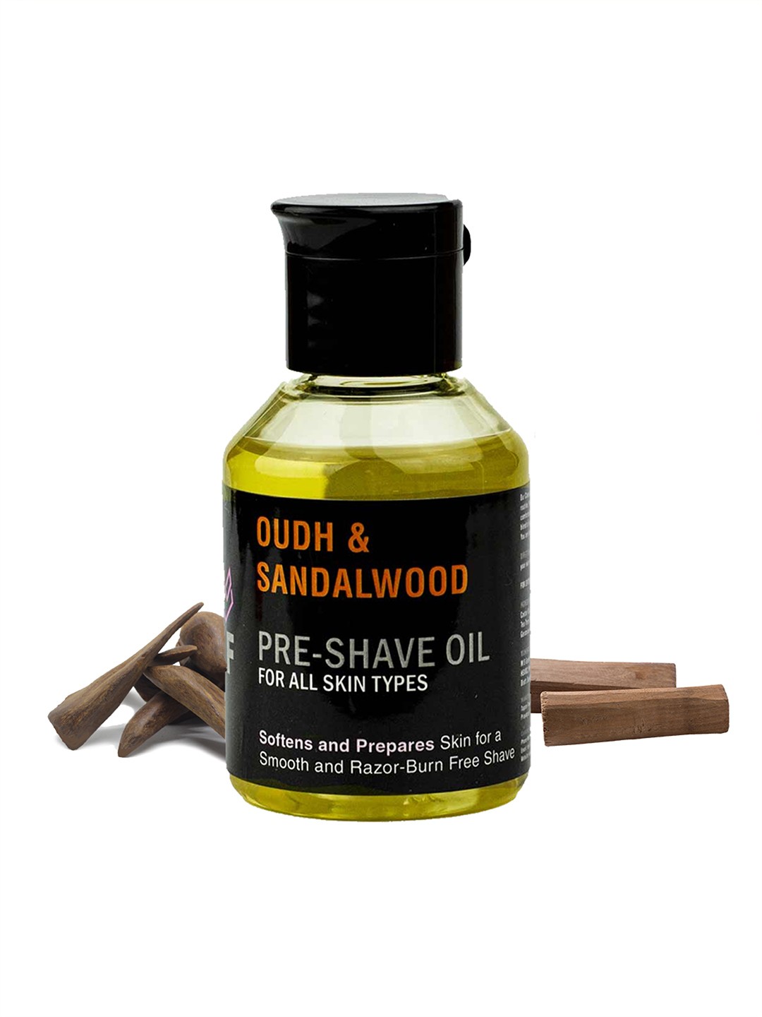 

PINK WOOLF Pre Shave Oil Oudh & Sandalwood - 50 ml, Brown