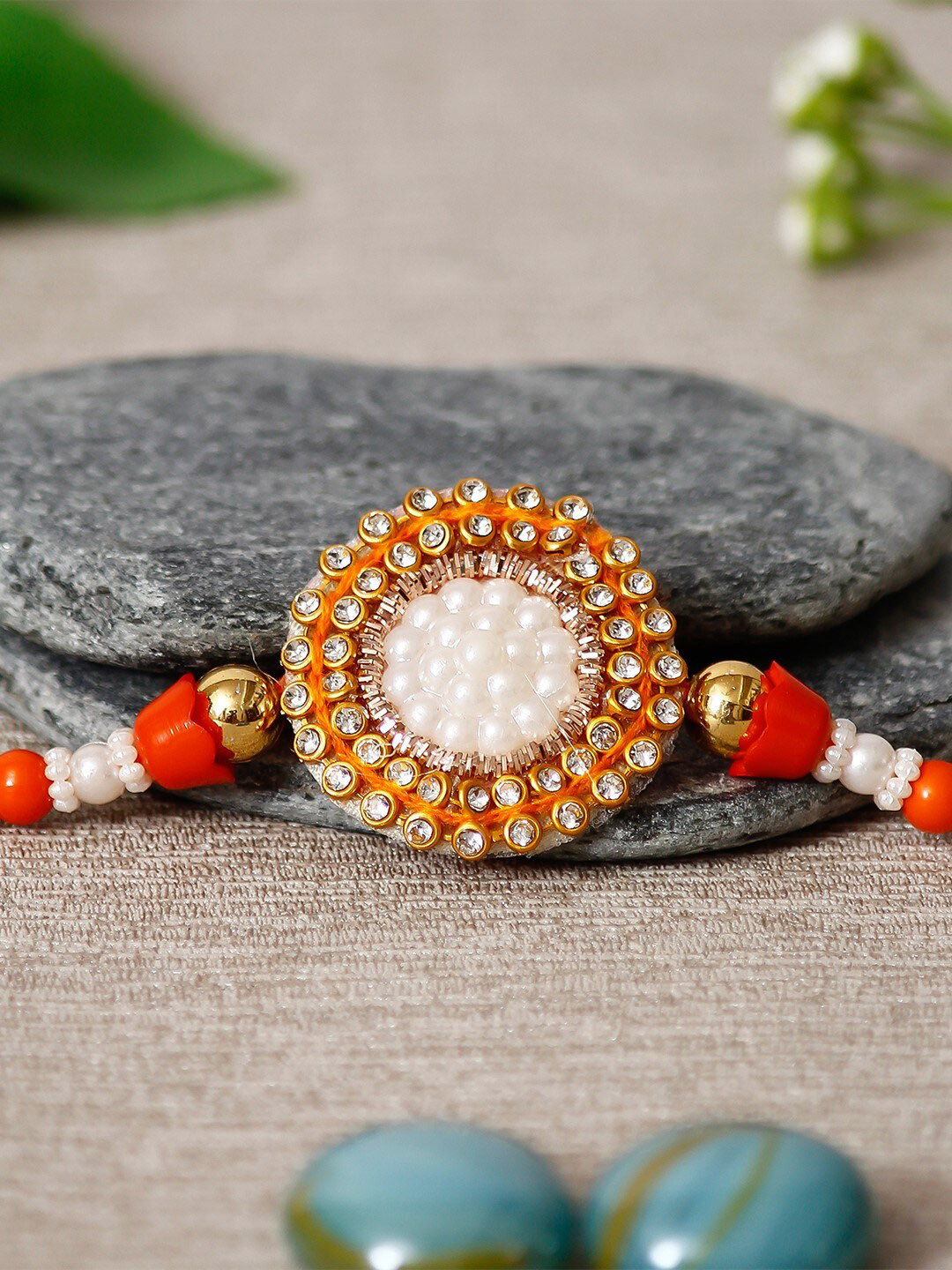 

eCraftIndia Multicolored Rakhi Gift Set, Multi