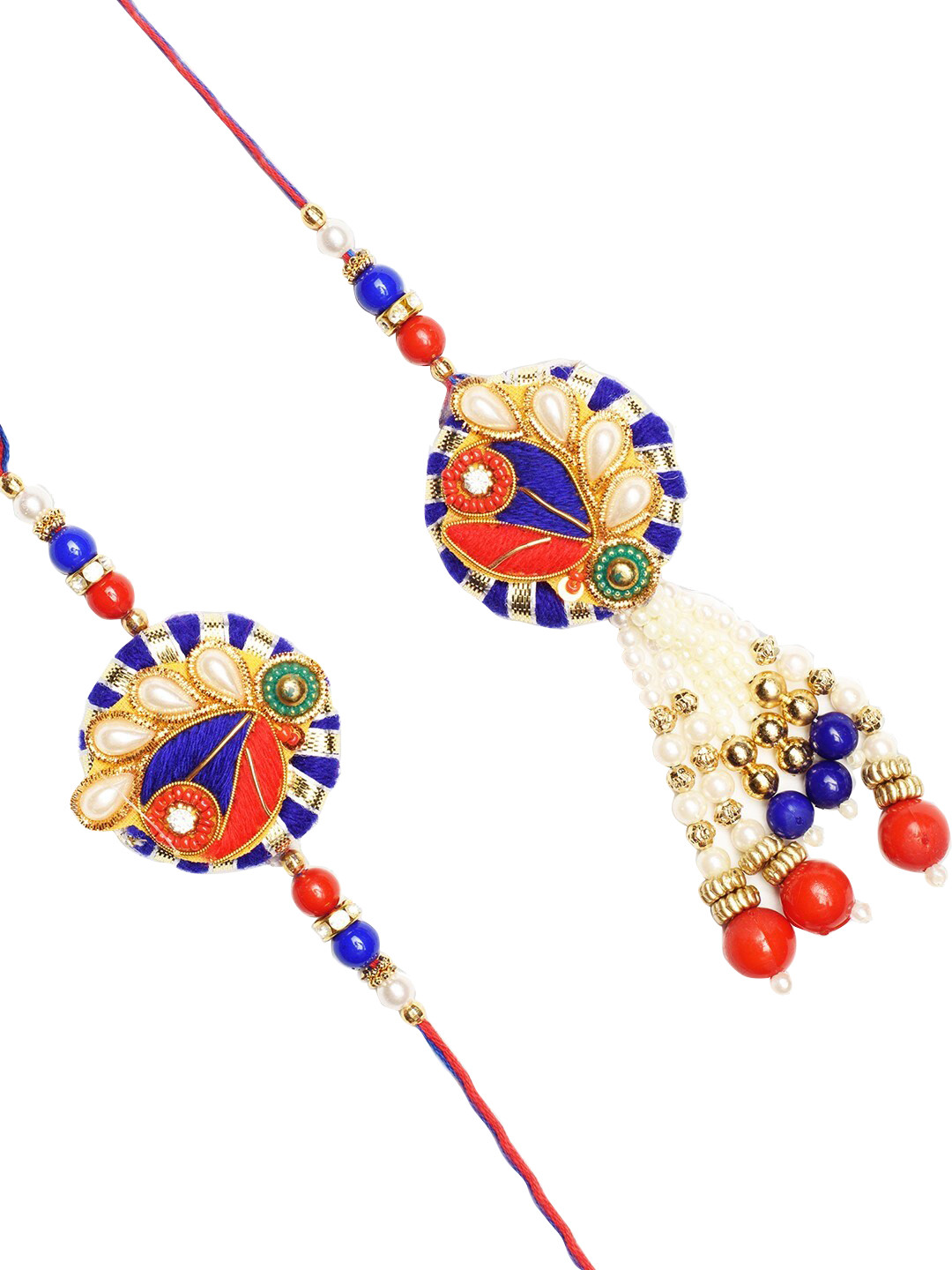 

eCraftIndia Multicoloured Rakhi Gift Set, Multi