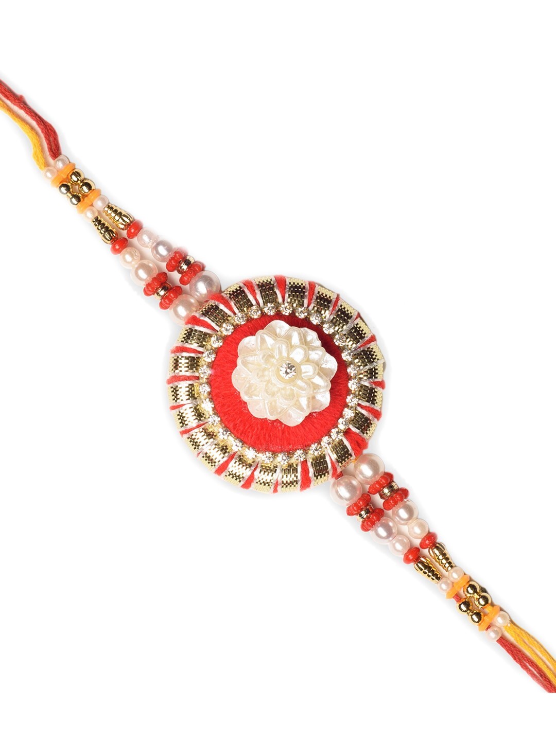 

eCraftIndia Multicoloured Designer Rakhi Gift Set, Multi