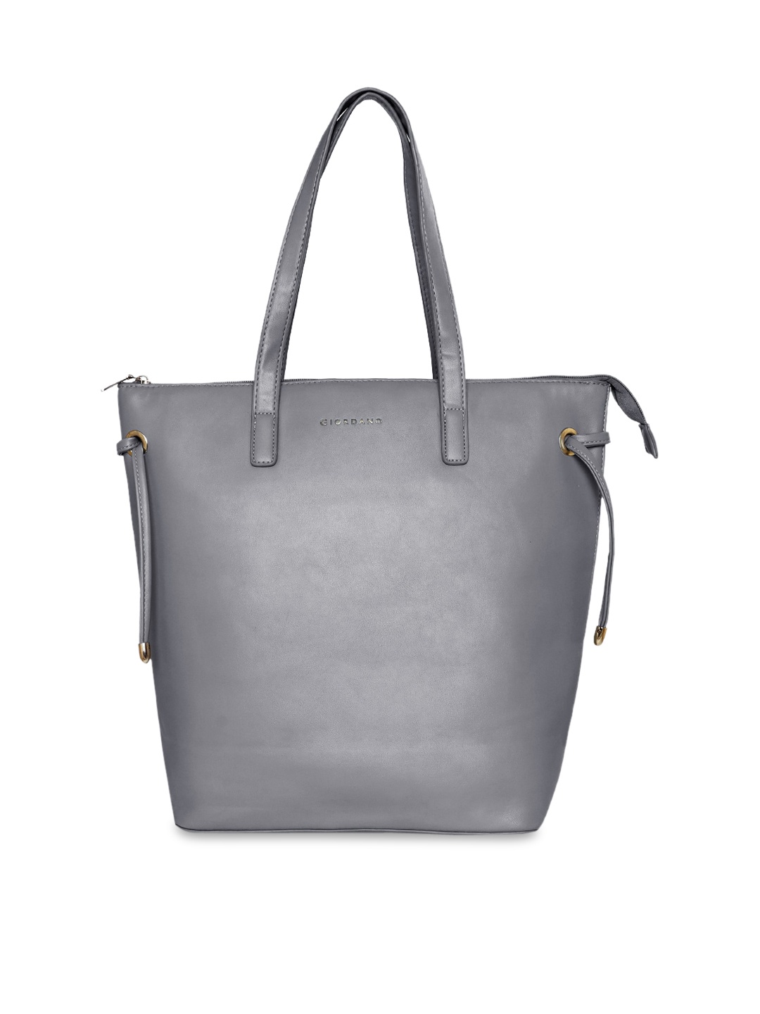 

GIORDANO Grey PU Oversized Shopper Shoulder Bag