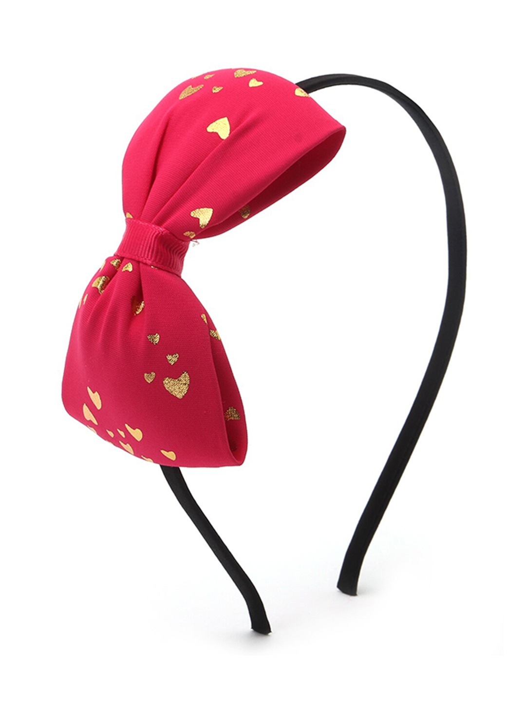 

The Magic Wand Girls Fuchsia & Black Hairband