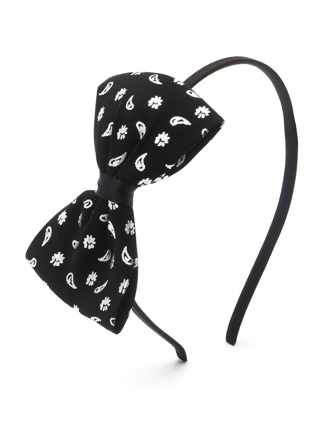 

The Magic Wand Girls Black & White Embellished Hairband