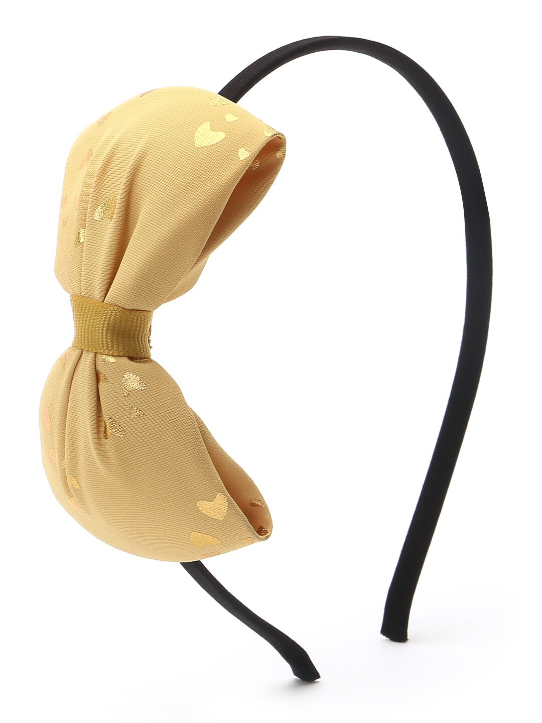 

The Magic Wand Girls Mustard & Black Hairband