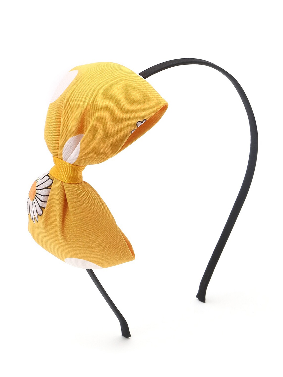 

The Magic Wand Girls Mustard Yellow & Black Hairband