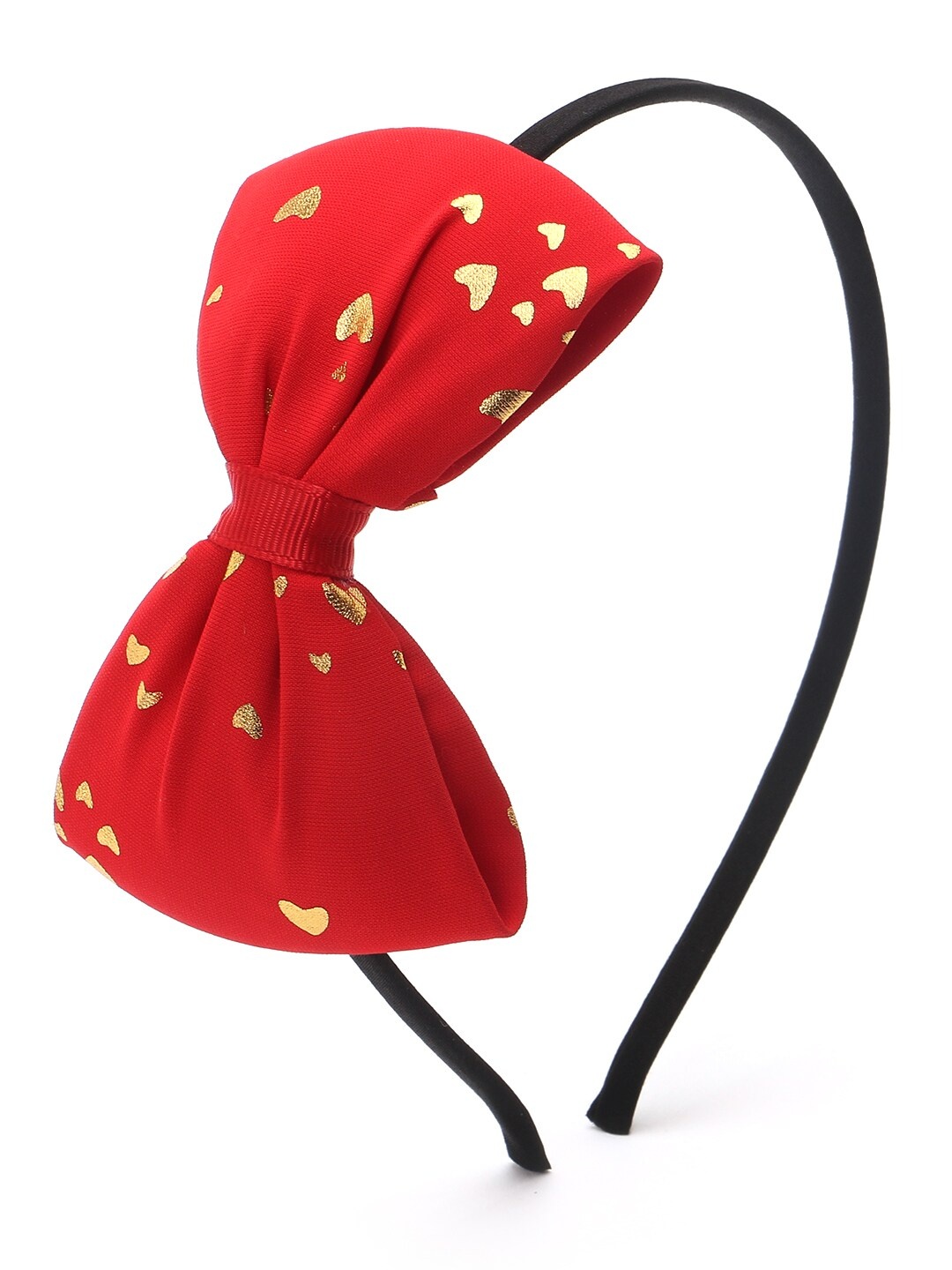 

The Magic Wand Girls Red & Gold-Toned Hairband
