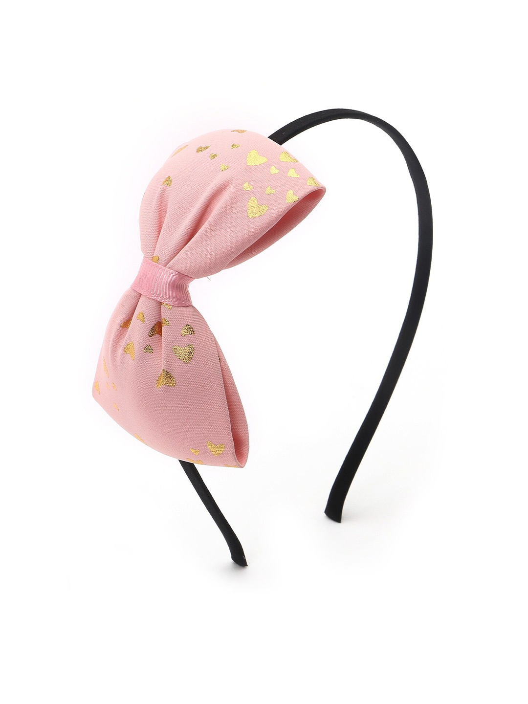 

The Magic Wand Girls Peach-Coloured & Black Hairband