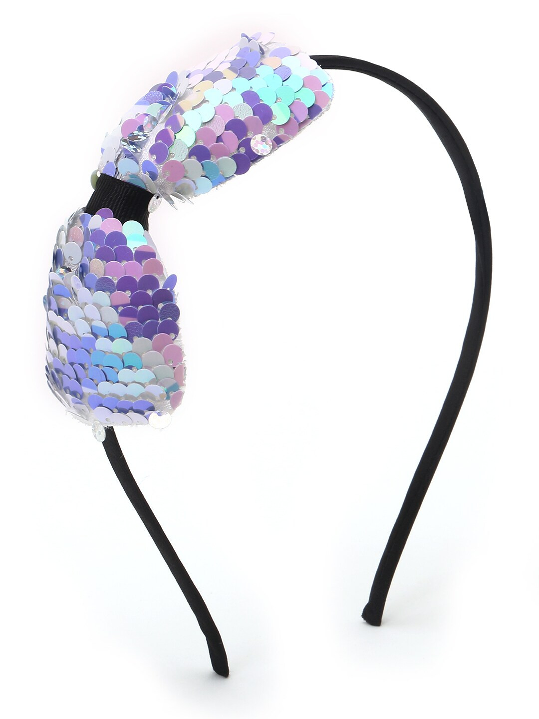 

The Magic Wand Girls Blue & Black Embellished Hairband