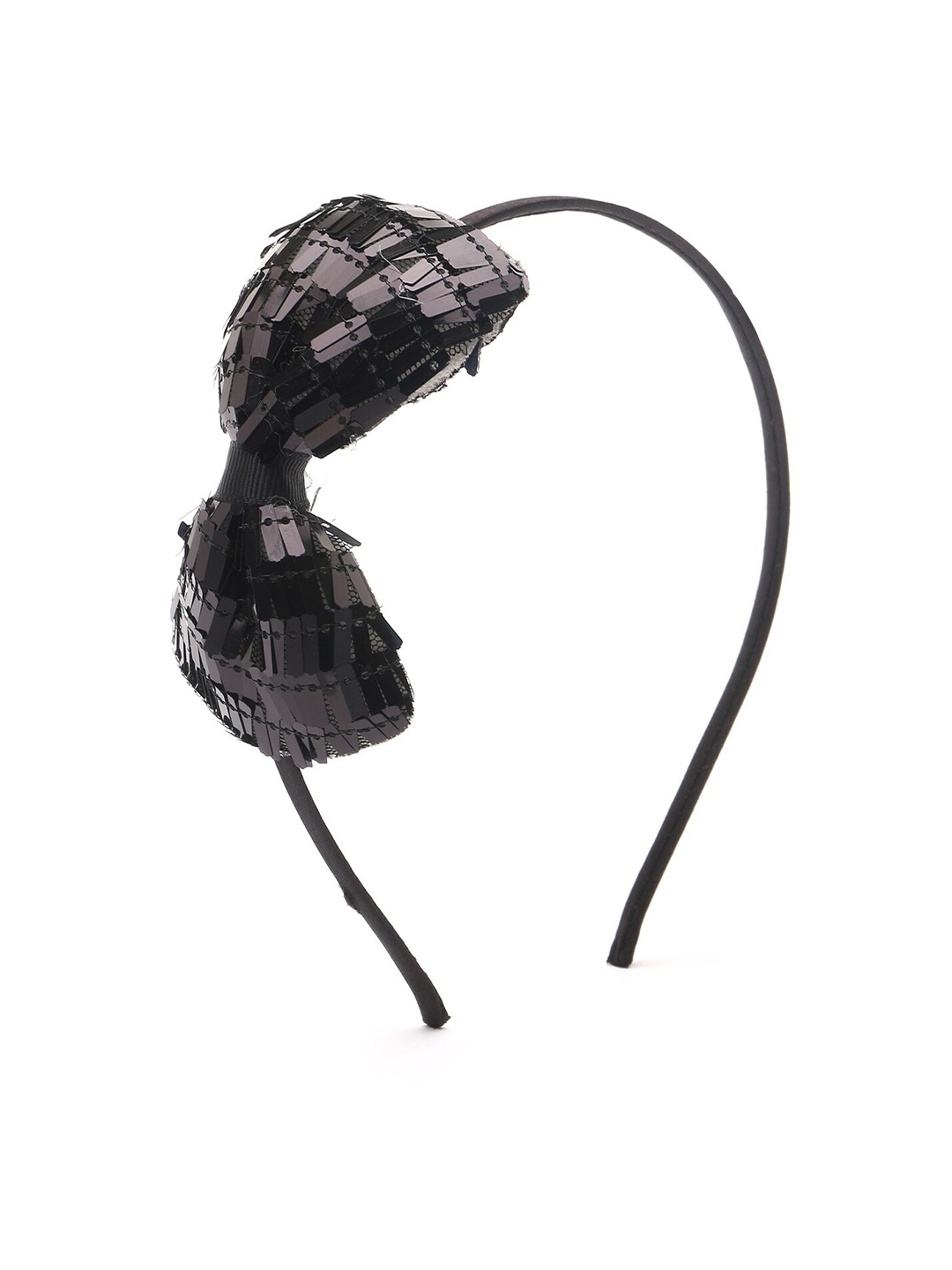 

The Magic Wand Girls Black Embellished Hairband