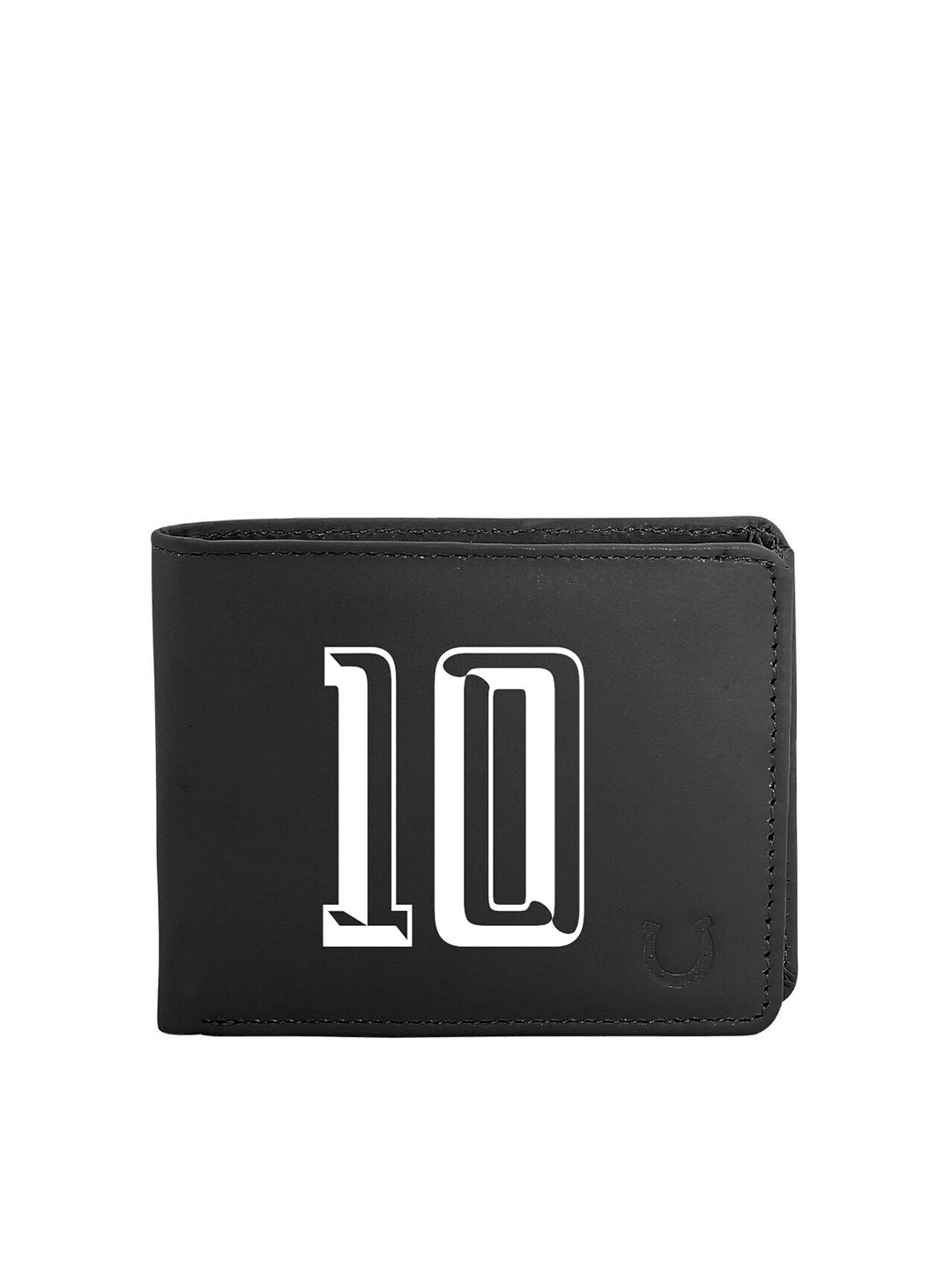 

Blacksmith Men Black & White Typography Printed PU Two Fold Wallet with SIM Card Holder