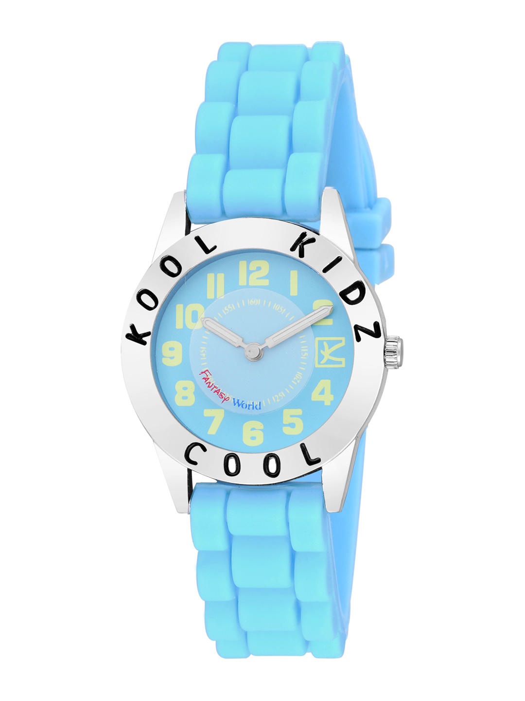 

Kool Kidz Unisex Kids Printed Dial & Blue Straps Analogue Watch