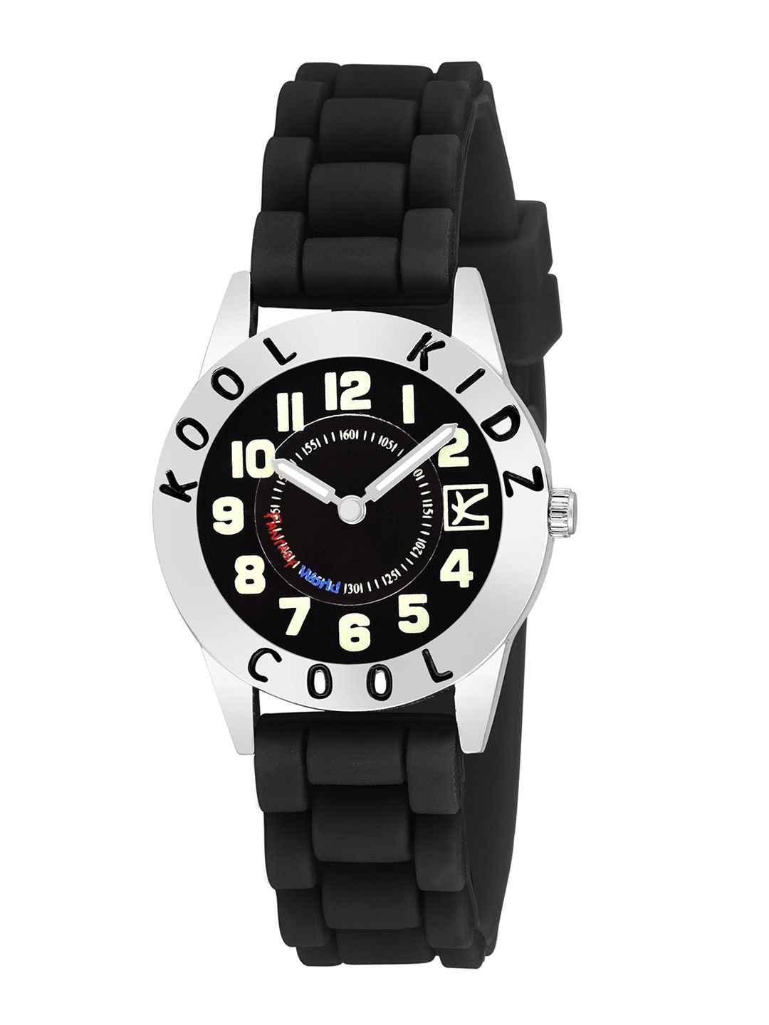 

Kool Kidz Unisex Kids Black Dial & Black Straps Analogue Watch KOOL KIDZ DMK 032 BK