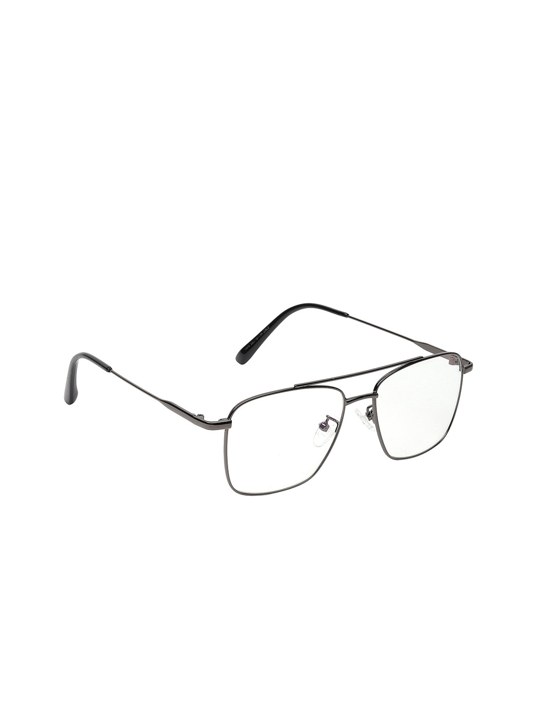 

CRIBA Unisex Grey Square Cut Anti Reflective SunGlasses