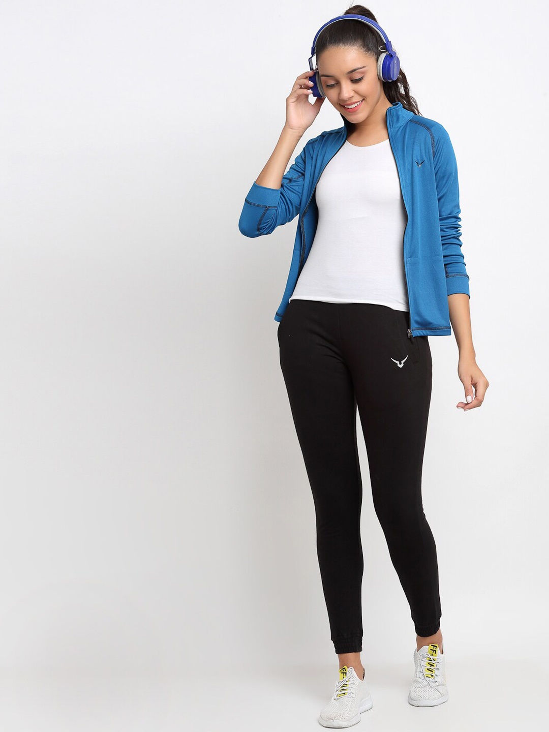 

Invincible Women Zip Up Jacket, Blue