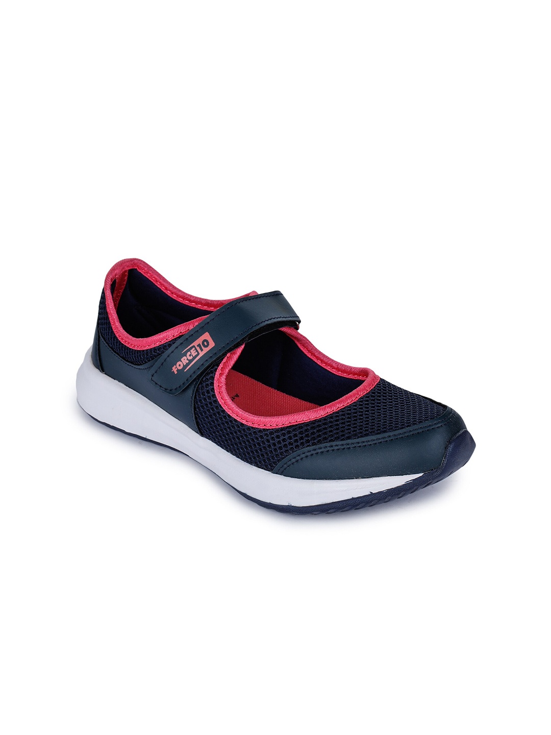 

Liberty Women Navy Blue Mesh Walking Non-Marking Shoes