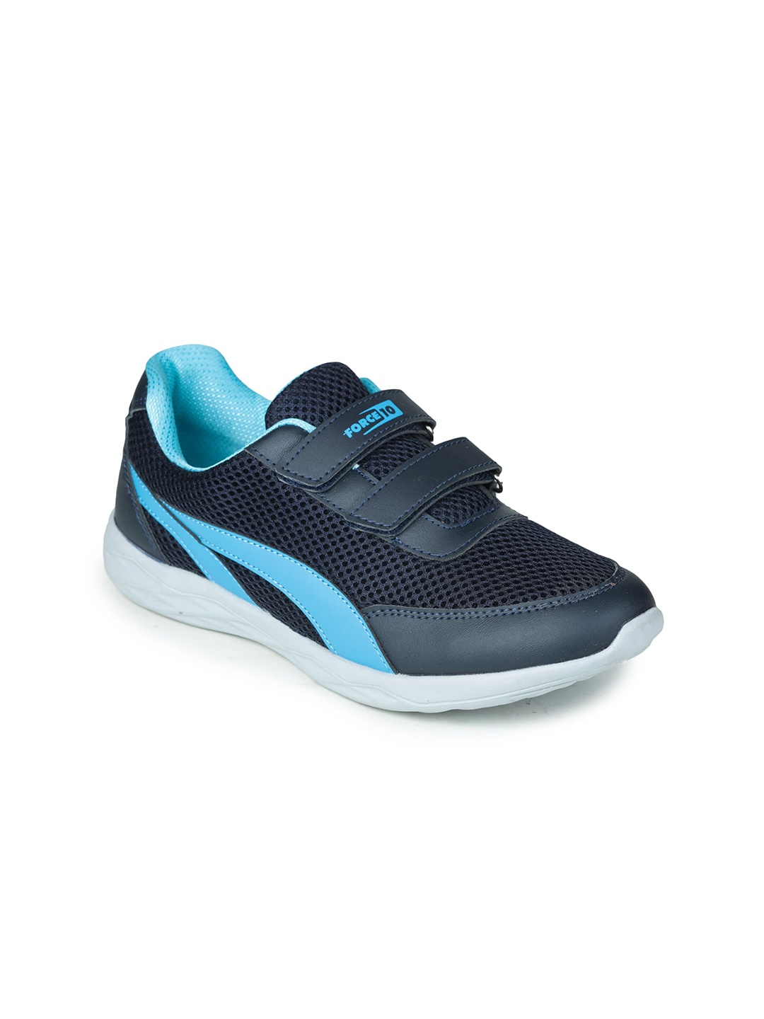 

Liberty Women Navy Blue Mesh Walking Non-Marking Shoes