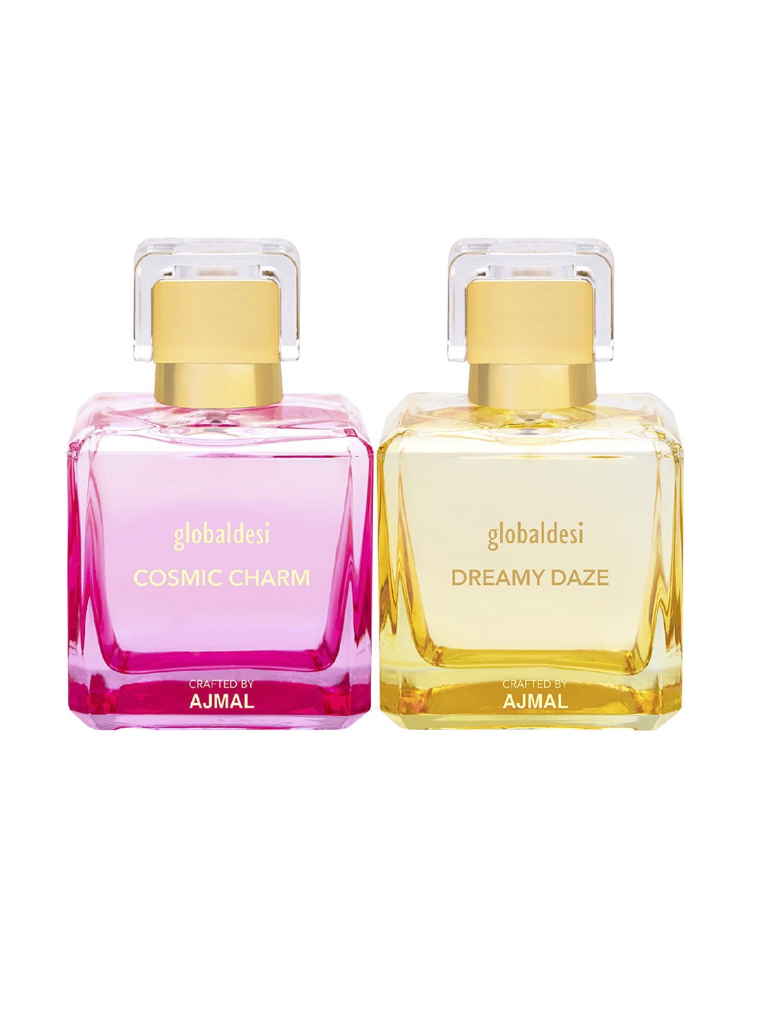 

Global Desi Women Set Of 2 Cosmic Charm EDP & Dreamy Daze EDP Perfume Crafted By Ajmal, Multi