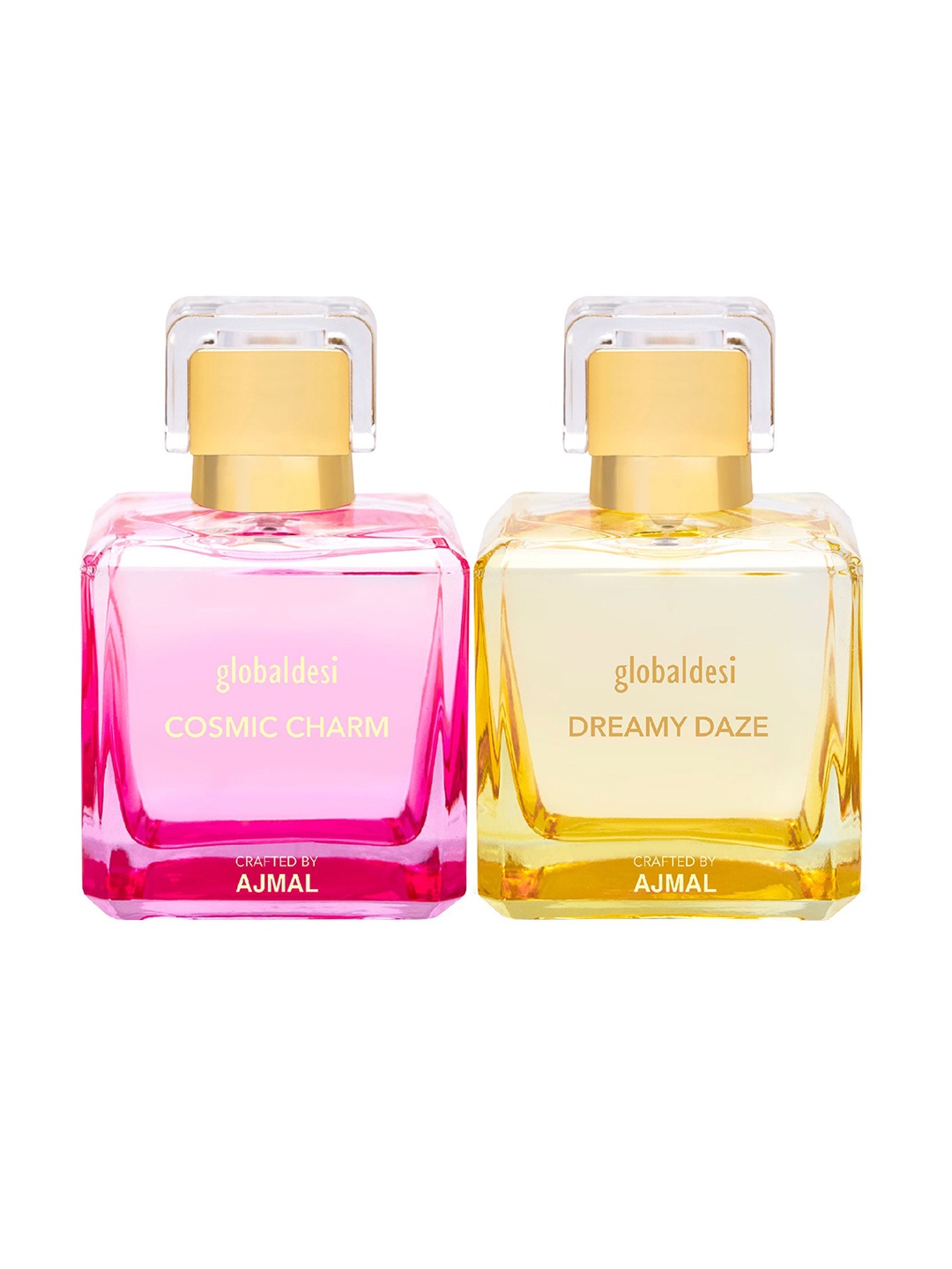 

Global Desi Women Set Of 2 Cosmic Charm EDP & Dreamy Daze EDP Perfume Crafted By Ajmal, Multi