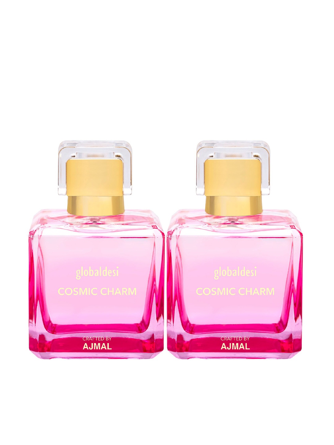 

Global Desi Women Set Of 2 Cosmic Charm EDP Perfume Crafted By Ajmal, Multi