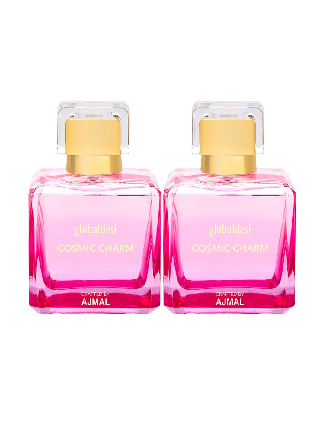 

Global Desi Women Set Of 2 Cosmic Charm EDP Perfume Crafted By Ajmal, Multi