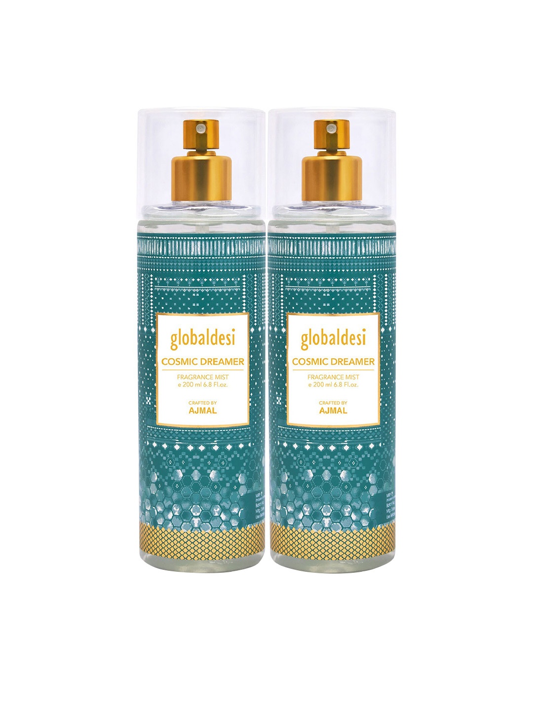 

Global Desi Women Set Of 2 Cosmic Dreamer Mist Crafted By Ajmal, Multi