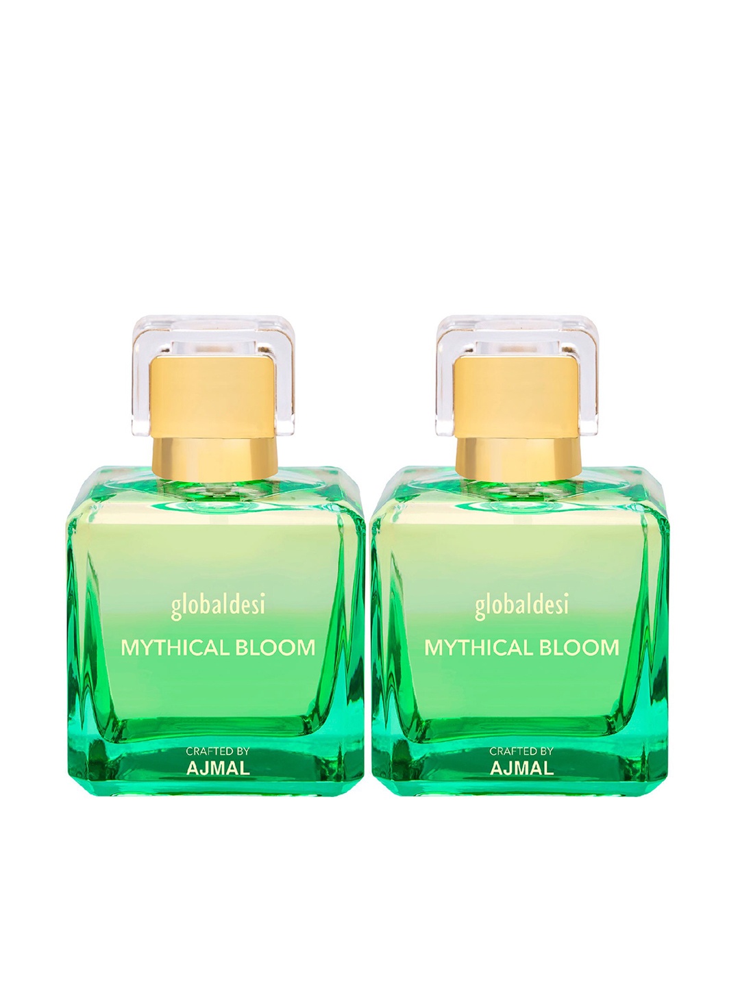 

Global Desi Women Set Of 2 Mythical Bloom EDP Crafted By Ajmal, Multi