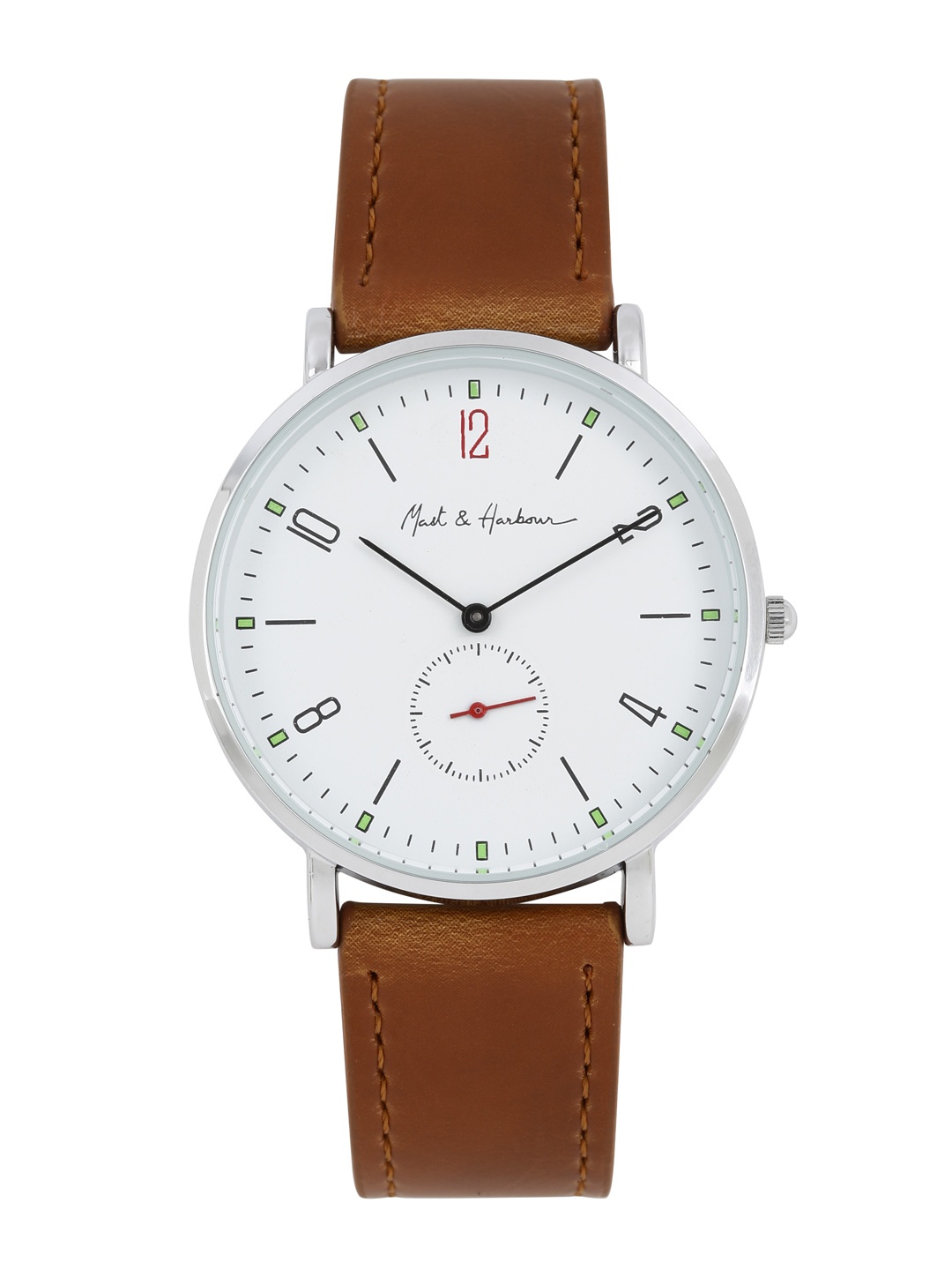 

Mast & Harbour Men White Analogue Watch MH8-A