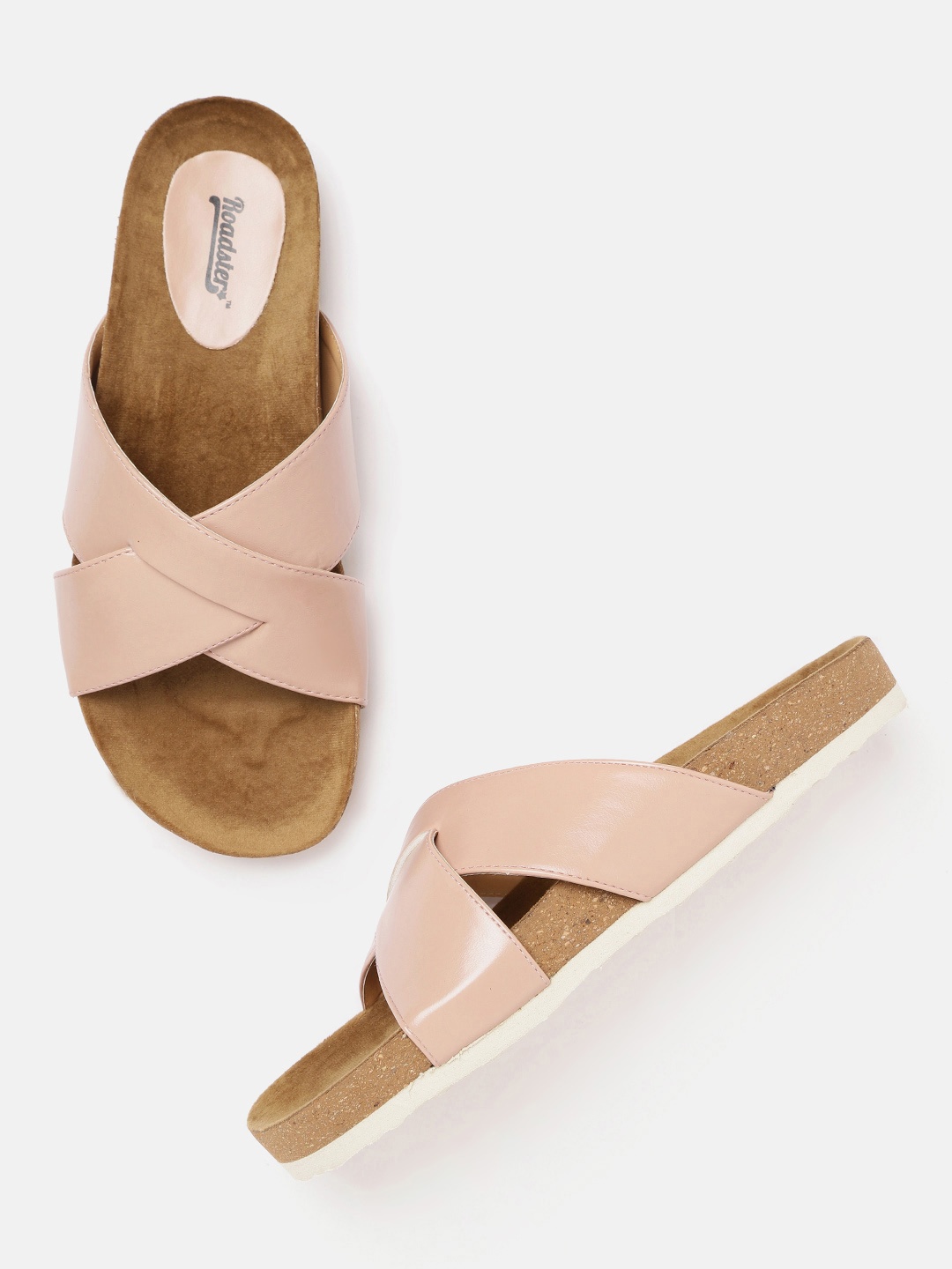 

Roadster Women Dusty Pink Open Toe Flats