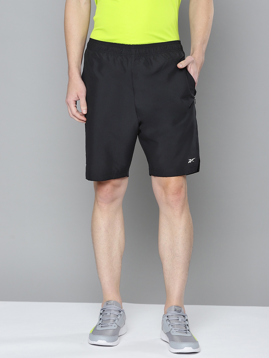 

Reebok Men's Wor Training Woven Shorts, Black