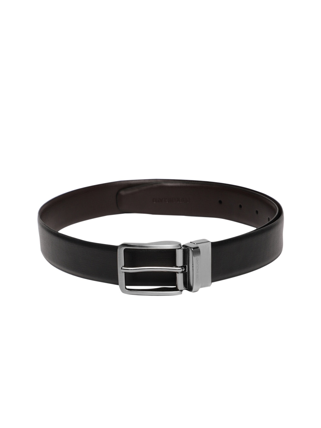 

Peter England Men Brown Reversible Formal Belt