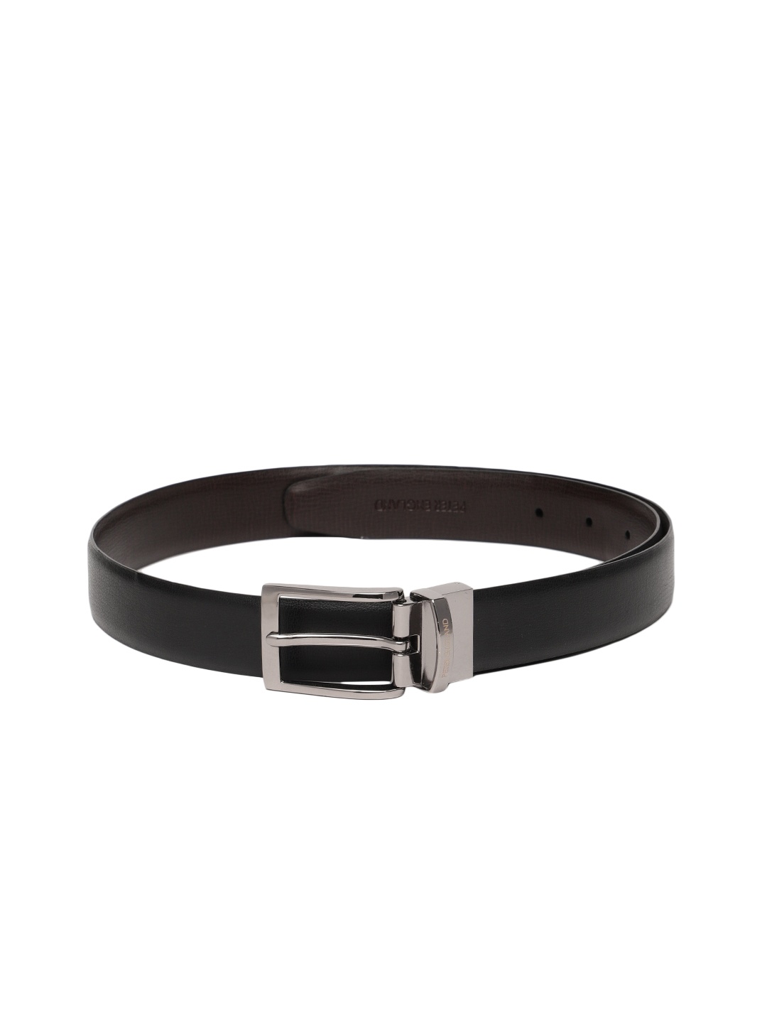 

Peter England Men Brown & Black Reversible Formal Belt