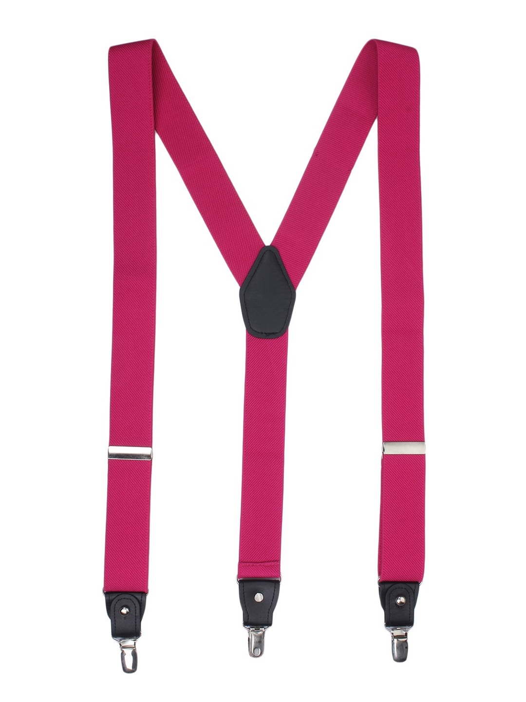 

Alvaro Castagnino Men Pink Solid Suspenders