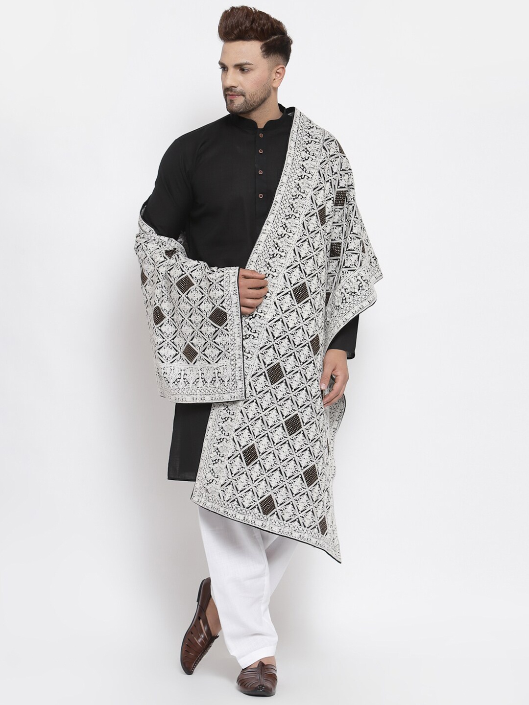 

Maxence Men Luxurious Shawl, Multi