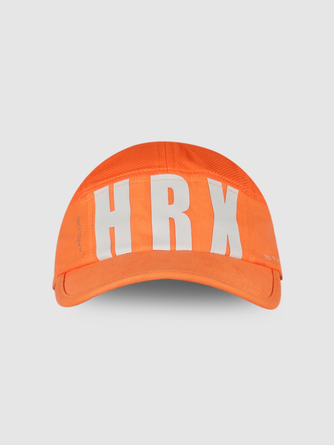 

HRX by Hrithik Roshan Unisex Orange Printed Baseball Cap