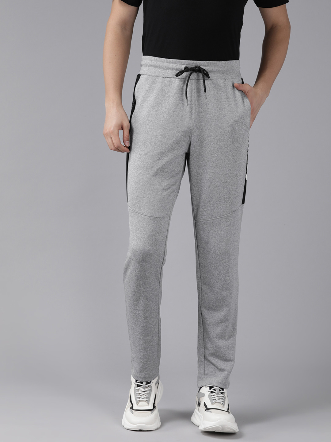 

Jack & Jones Men Meteoric-Dry JJOR DI Bostwana Gym Track Pants, Grey