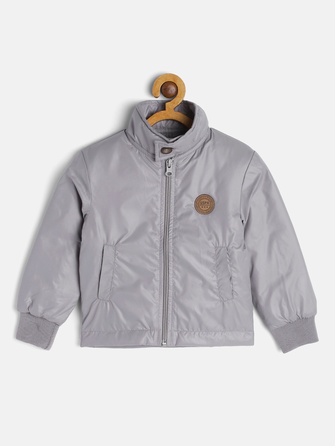 

U.S. Polo Assn. Kids Boys Grey Lightweight Tailored Jacket