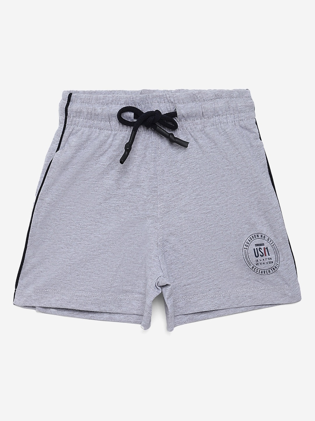 

Octave Boys Grey Mid-Rise Regular Shorts