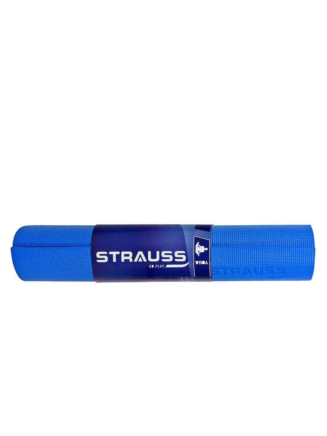 

STRAUSS Blue Solid Yoga Mat