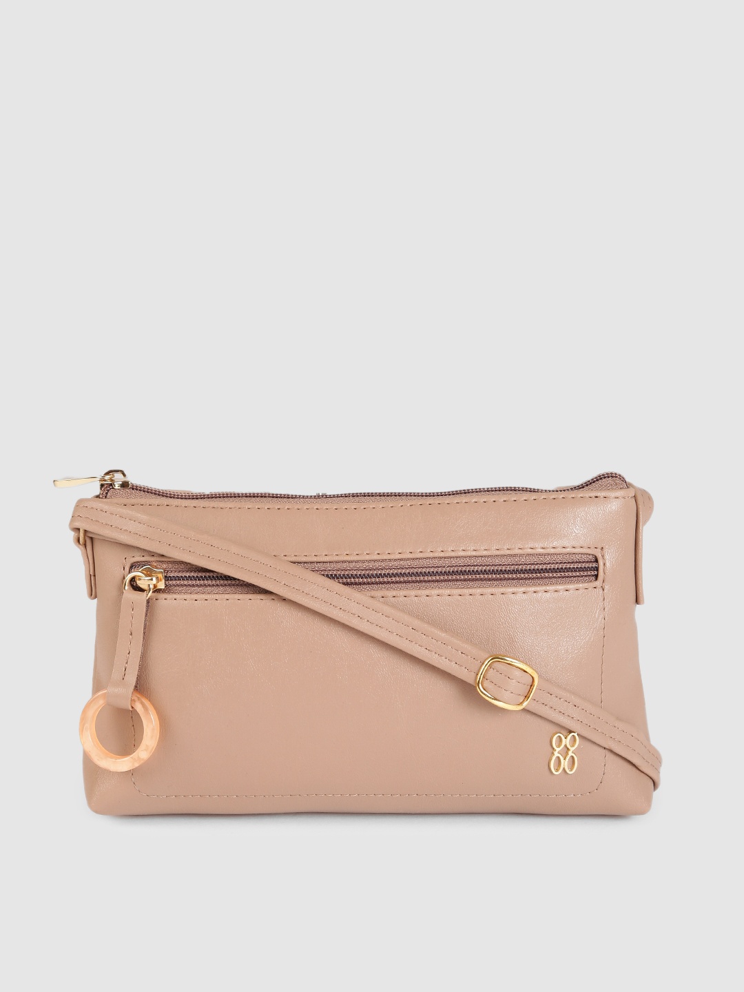 

Baggit Pink Structured Sling Bag
