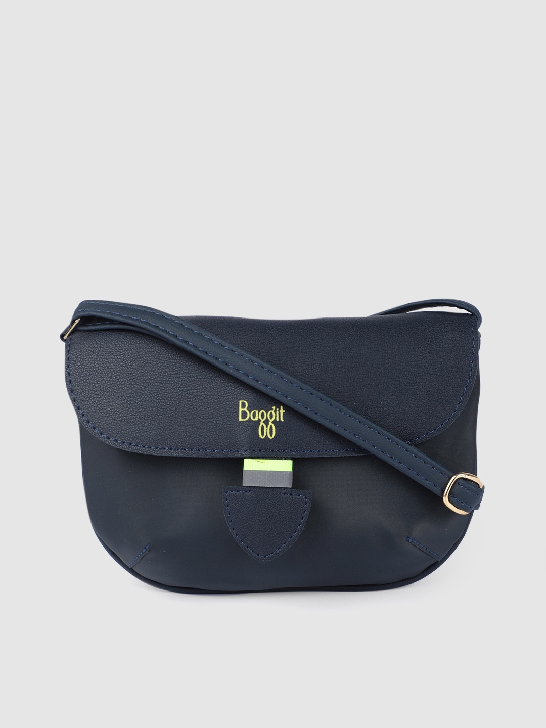

Baggit Blue Half Moon Sling Bag