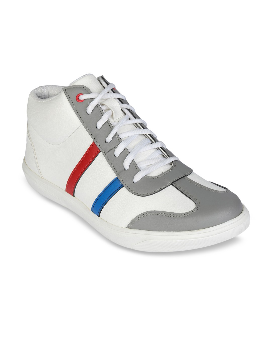 

Liberty Men White PU Sneakers