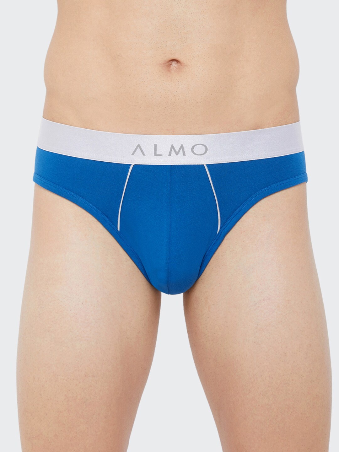 

Almo Wear Men Blue Solid Briefs