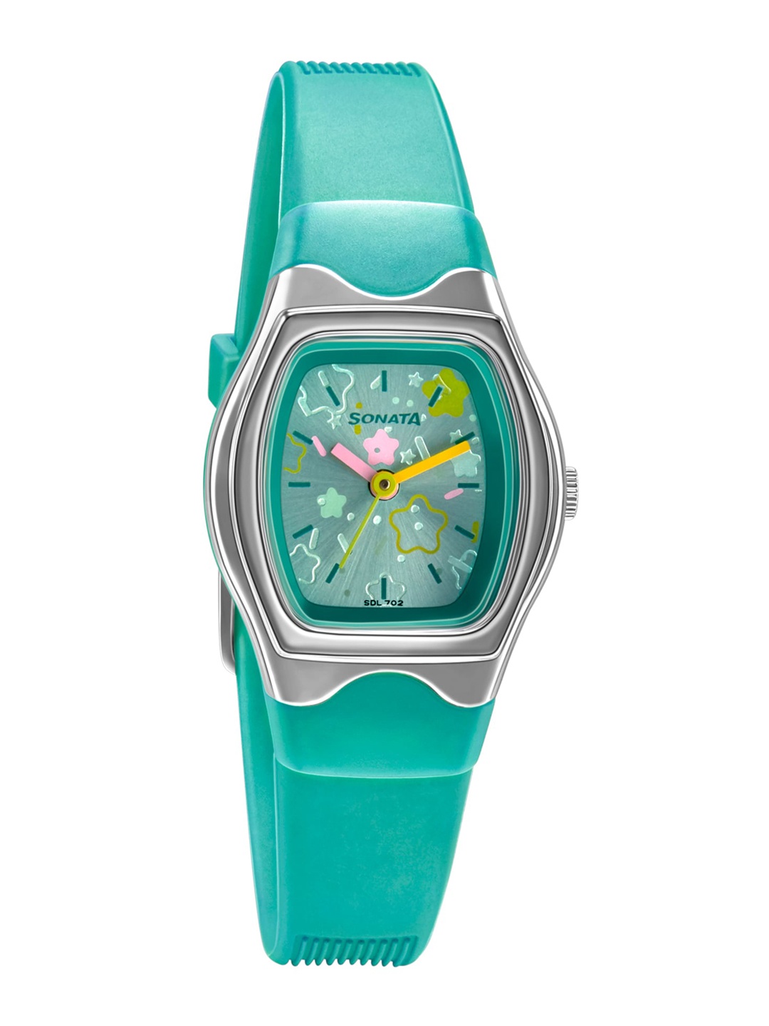 

Sonata Women Blue Printed Dial & Blue Bracelet Style Straps Analogue Watch