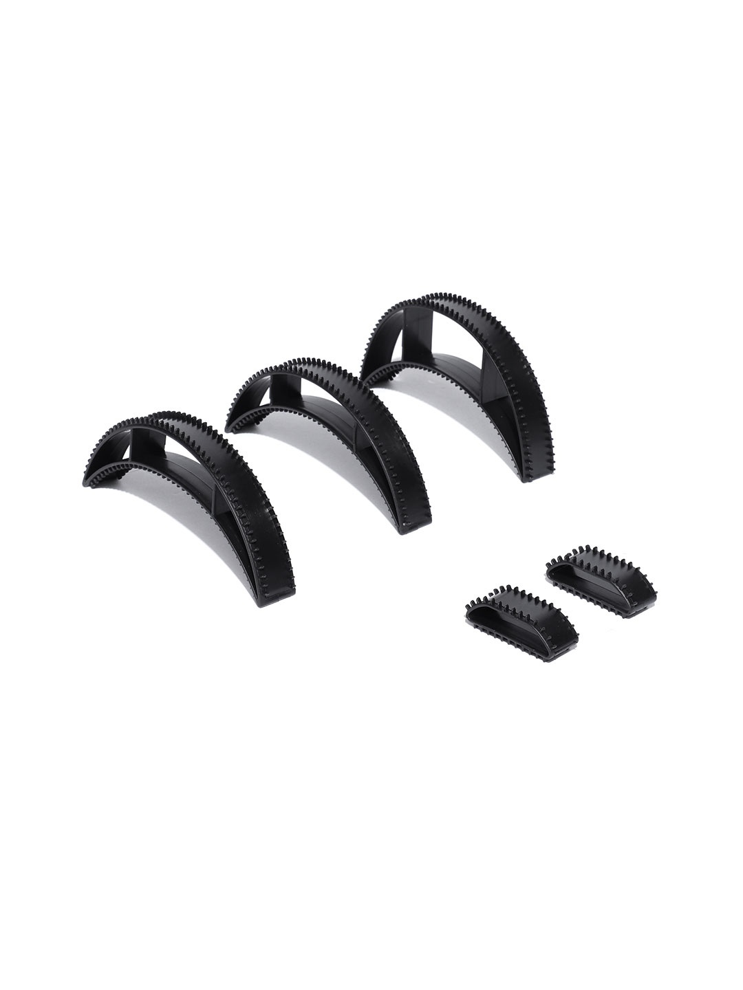 

CHANDERKASH Women Set of 5 Black Bumpit Hair Pin