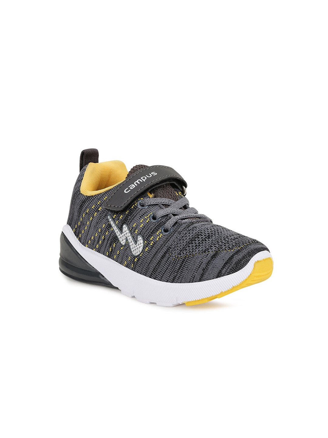 

Campus Kids Grey Mesh Running Shoes