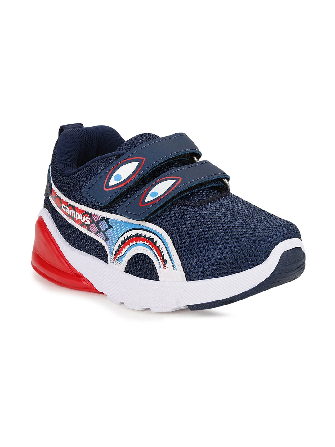 

Campus Unisex Kids Blue Mesh Running Shoes