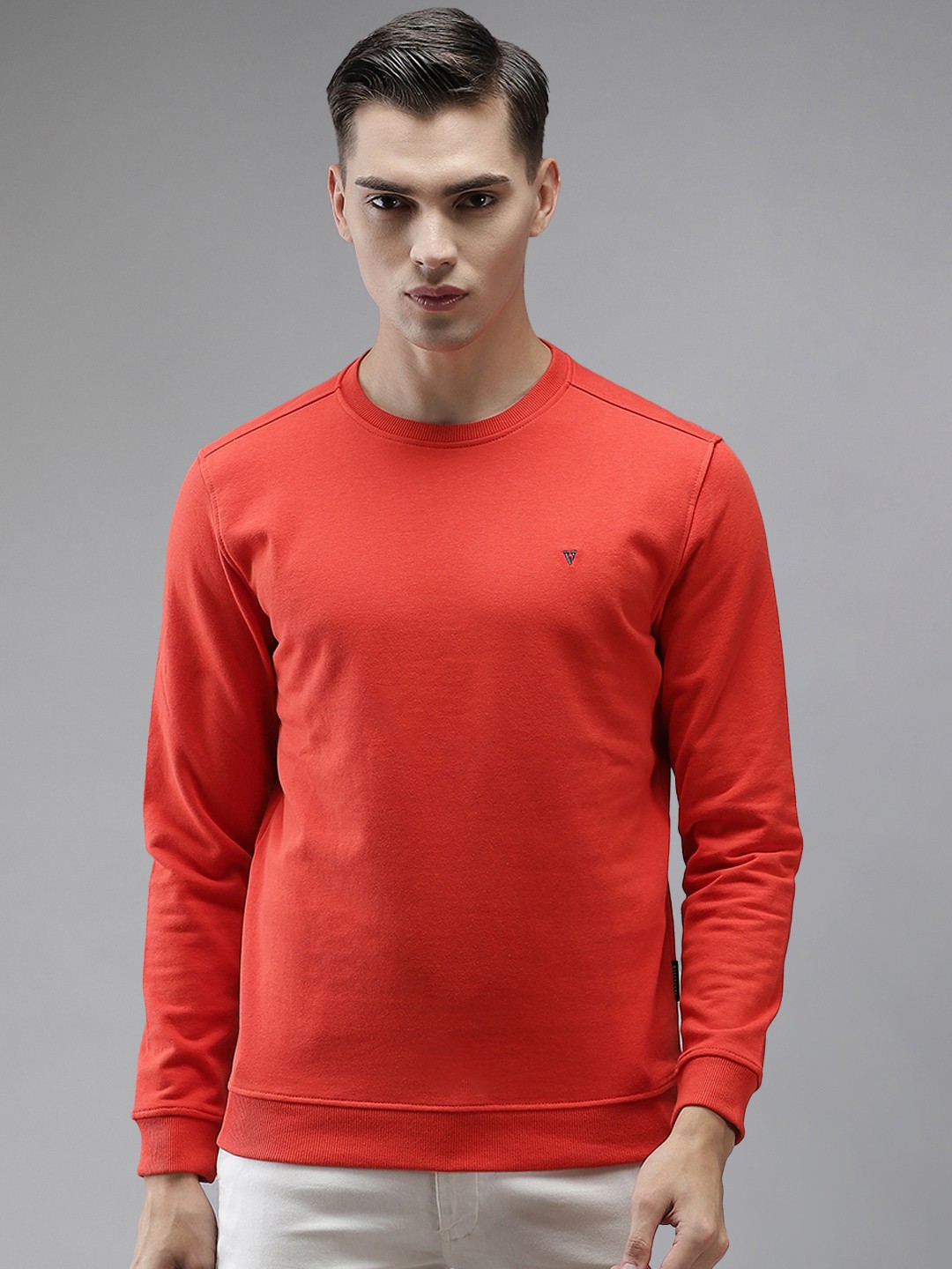 

Van Heusen Sport Men Orange Sweatshirt