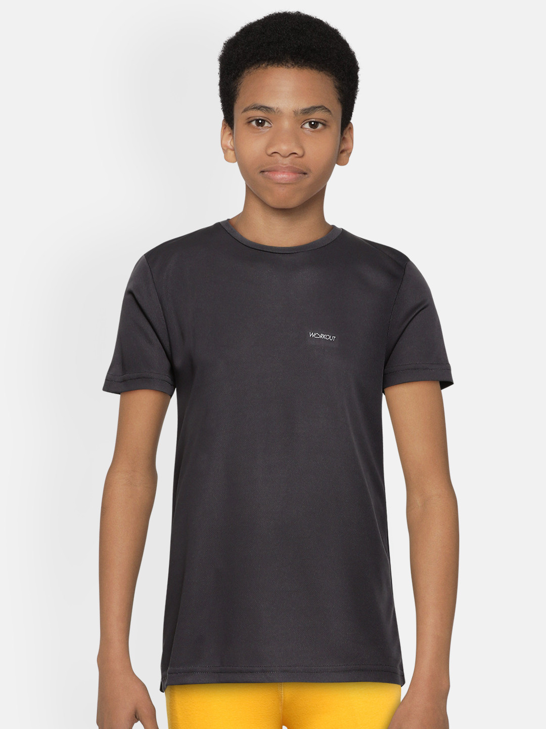 

Sweet Dreams Boys Grey Solid Lounge T-Shirt