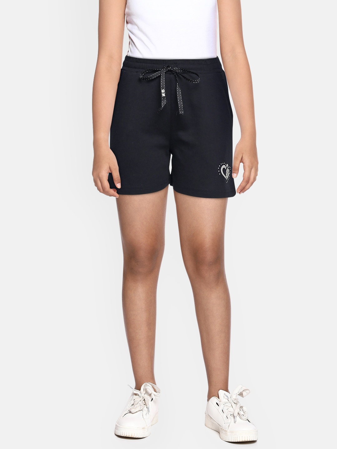 

Sweet Dreams Girls Navy Blue Lounge Shorts
